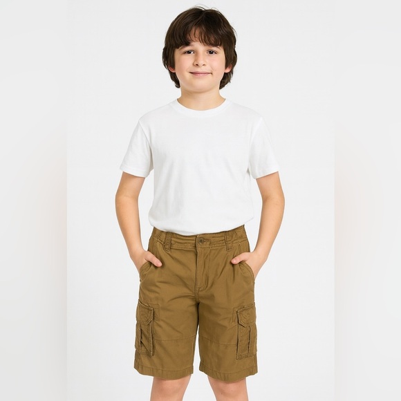 Urban Pipeline Boy’s Tan Cargo Shorts - Picture 1 of 5